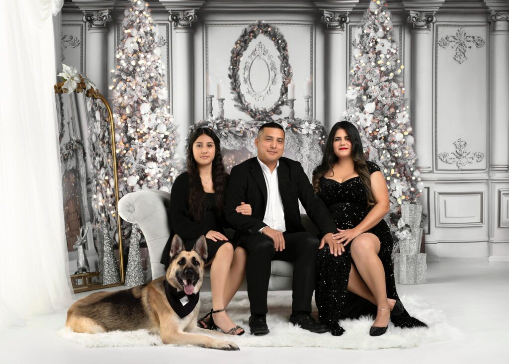 stealth k9 dog training owner with his family and dog