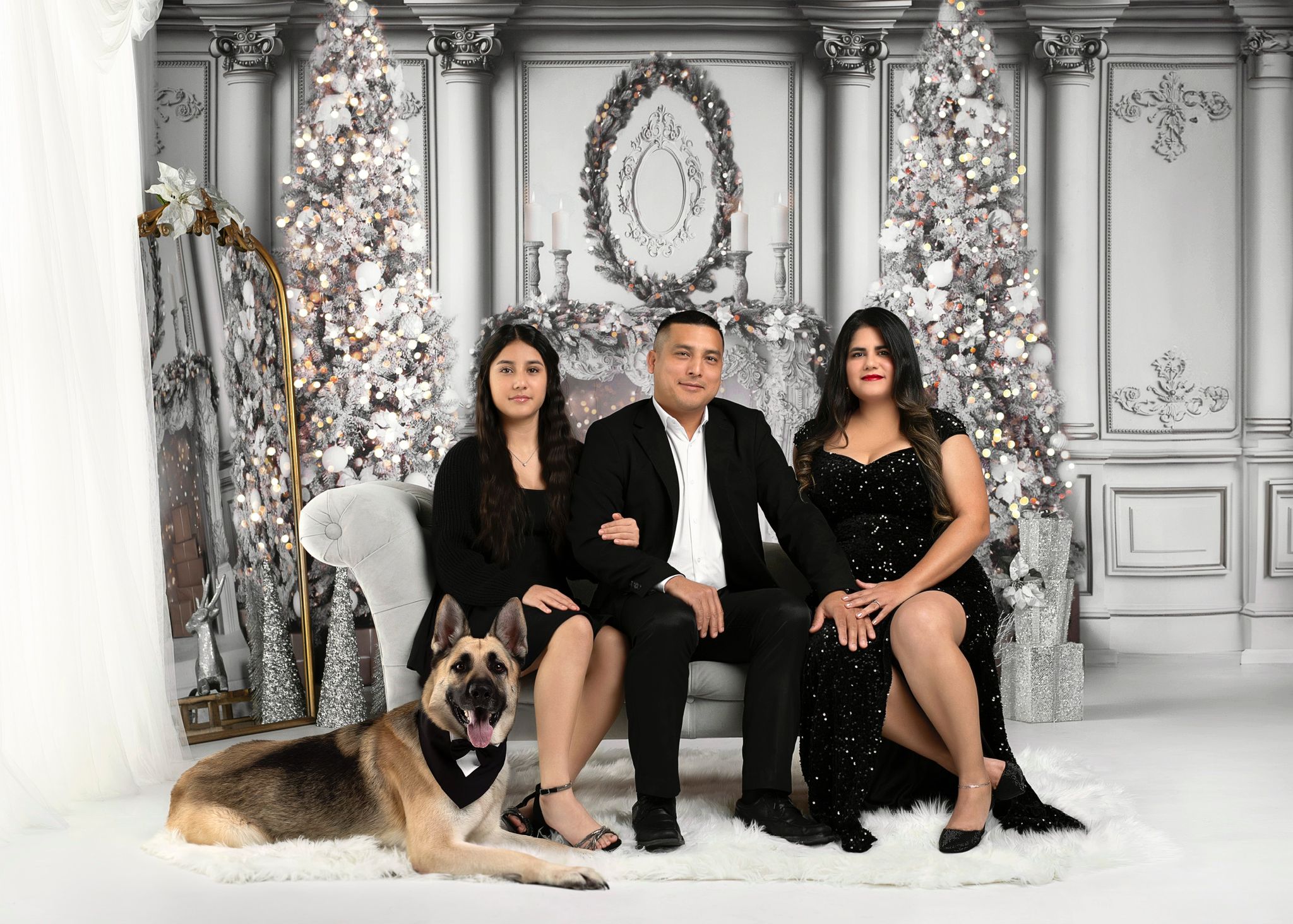 stealth k9 dog training owner with family and dog